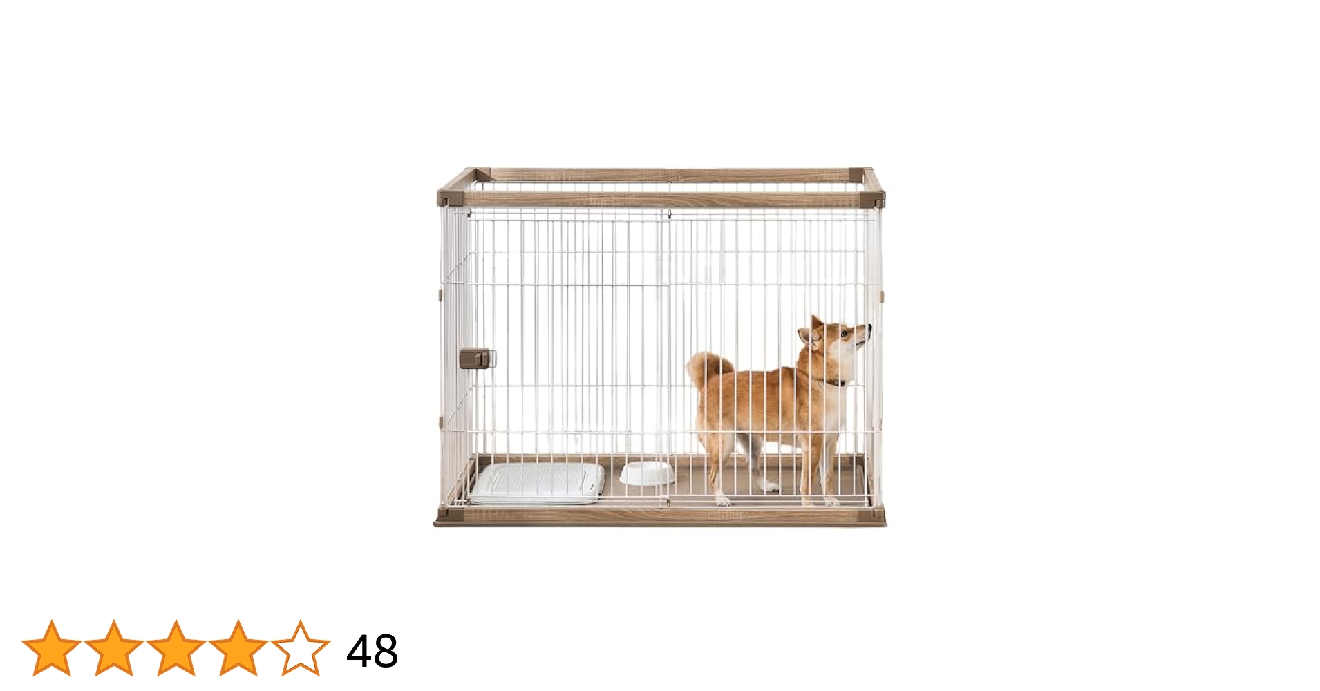 アイリスオーヤマ 犬 サークル ウッディサークル ライトナチュラル 中型犬用 Amazon | アイリスオーヤマ 犬 サークル ウッディサークル